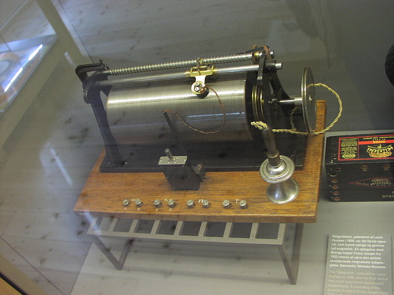 Poulsen's magnetic wire recorder