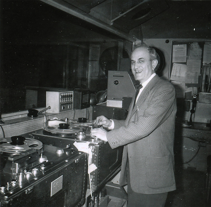 Joel Tall EditAll with Ampex recorders