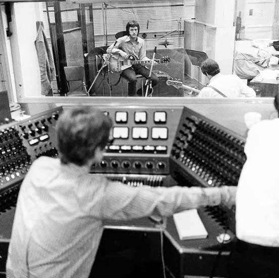 Eric Clapton In Studio