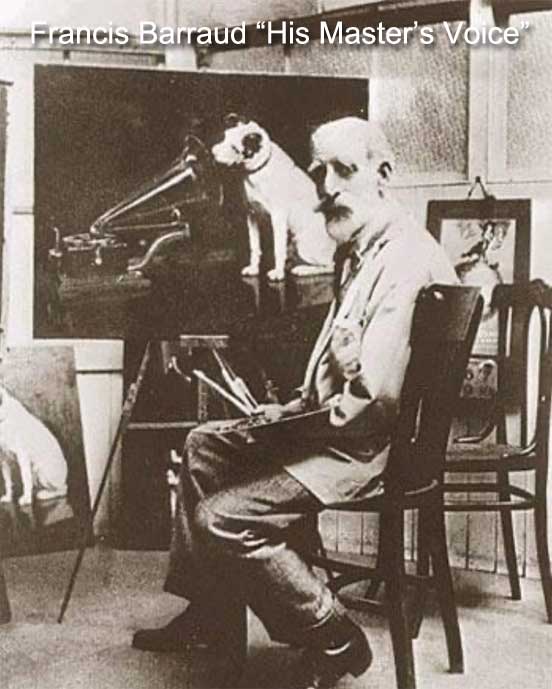 Francis Barraud with His Master's Voice