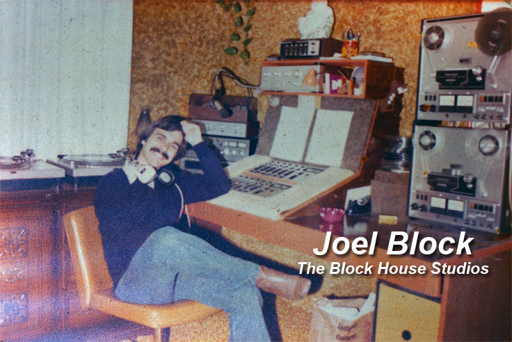 Joel B;ock in his early studio