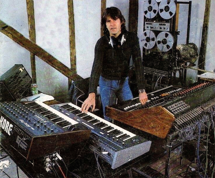 Keith Noel Emerson (2 November 1944 – 11 March 2016) was an English keyboardist, songwriter, and record producer. Most notably playing with the NICE. 