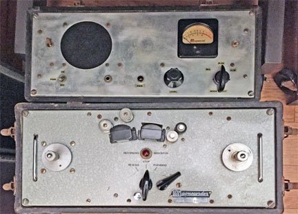 Dave Boyers, John Boyers son donated to our Museum the original prototype Magnecord PT-6 reel tape recorder and its companion amplifier given to him by his Dad