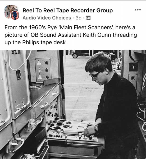 Philips reel tape recorder
