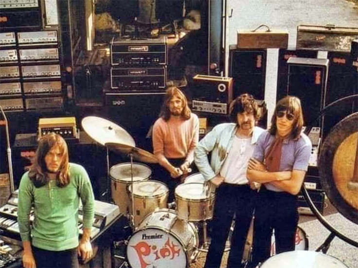 Pink Floyd with Revox A77 reel tape recorder