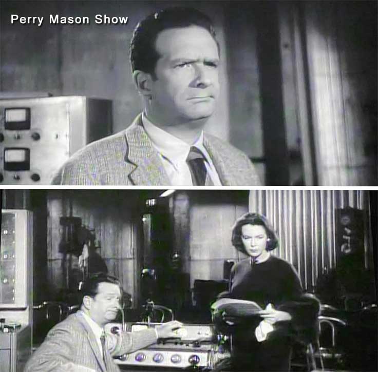 Ampex on Perry Mason Show