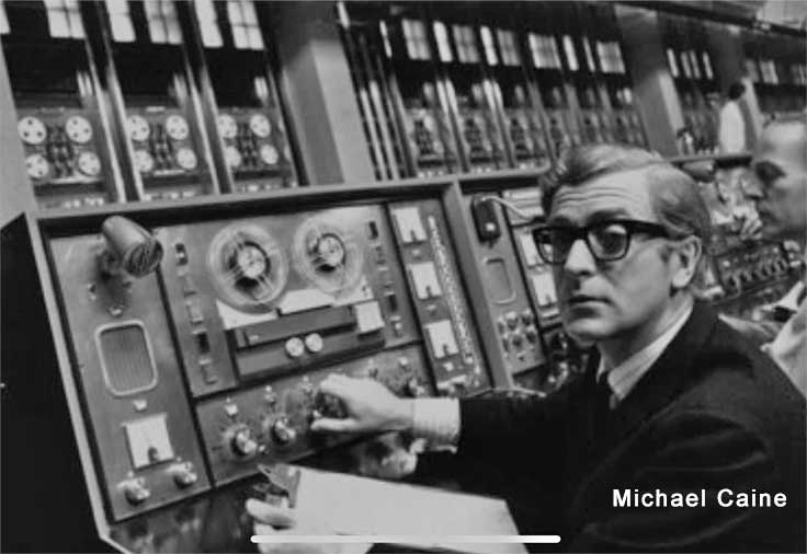 Michael Caine who was good friends with composer John Barry