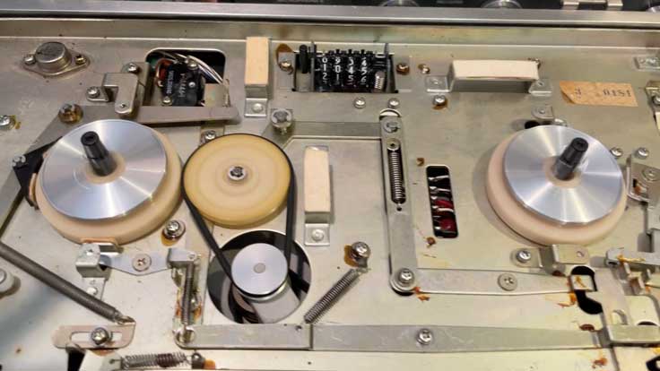 Repair of Sony TC-770-4 track