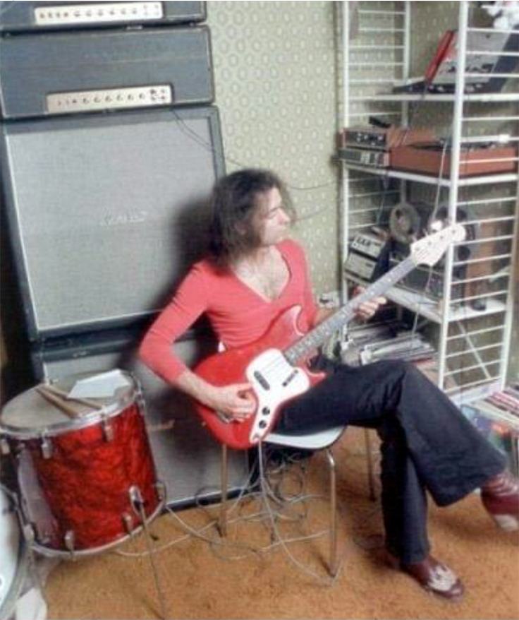 Richard Hugh Blackmore is an English guitarist and songwriter. He was a founding member of Deep Purple in 1968 with Revox A77 reel tape recorder