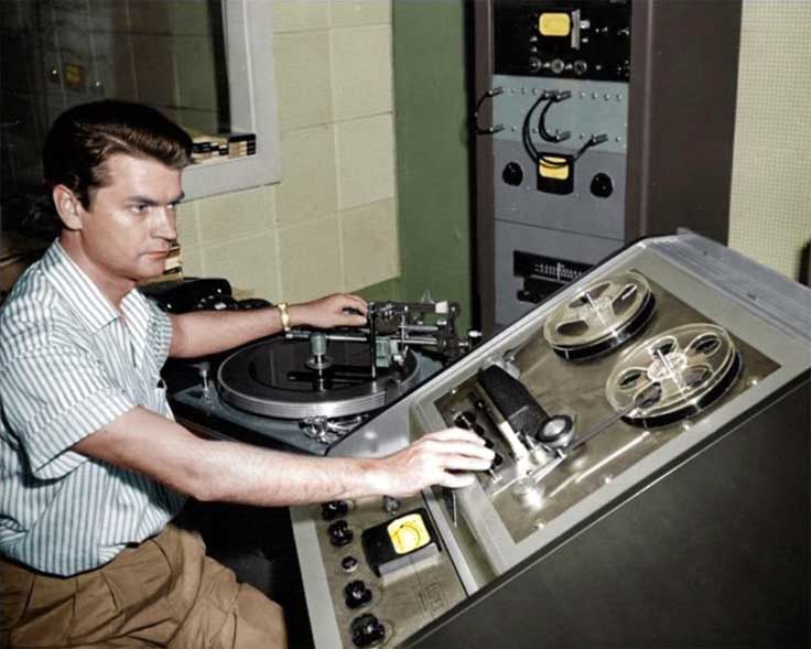 Sam Phillips Sun Records with Ampex