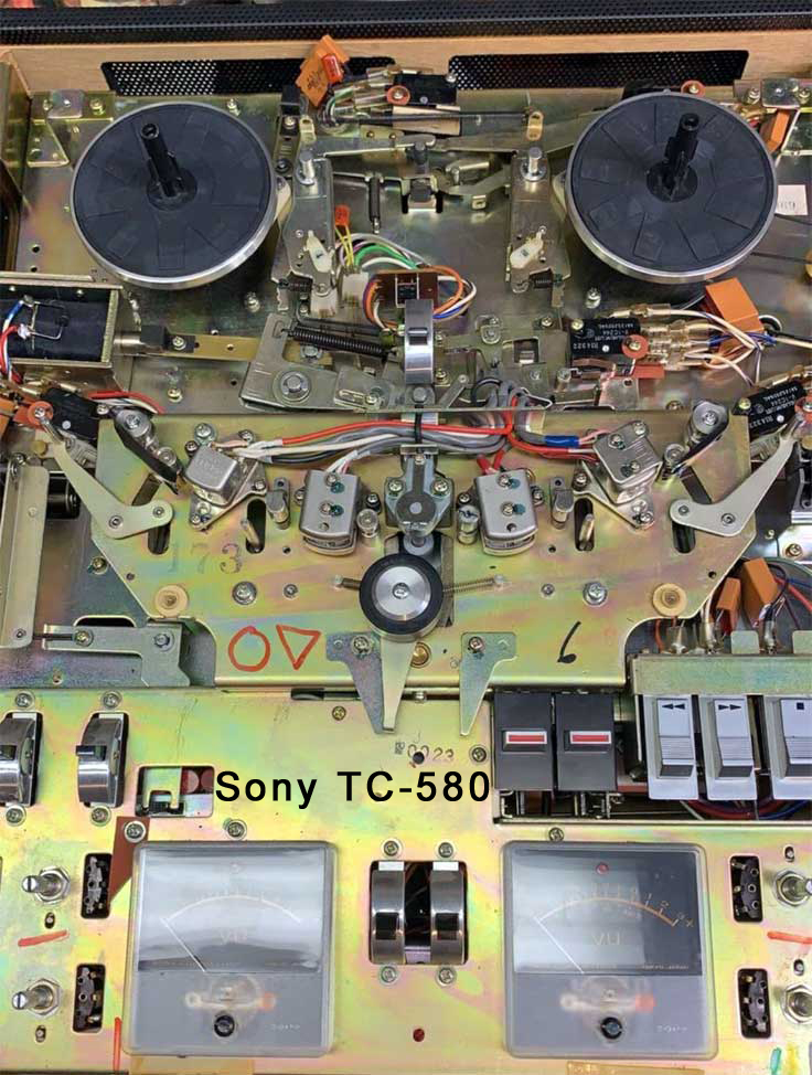 Sony TC-580 uncovered