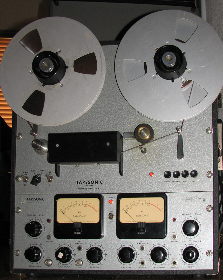 Tapesonic reel tape recorder