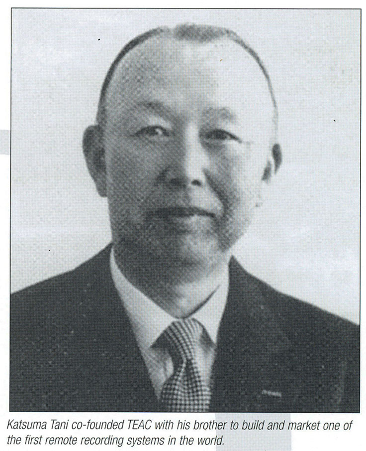 Katsuma Tani founder of Teac