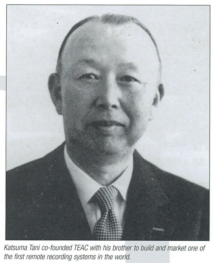 Katsuma Tani founder of Teac