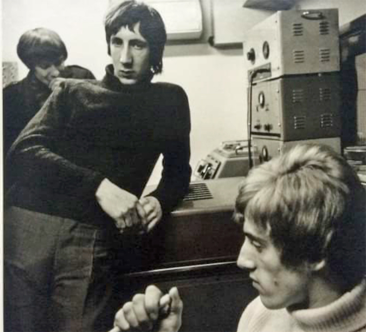 The Who with BTR reel tape recorders