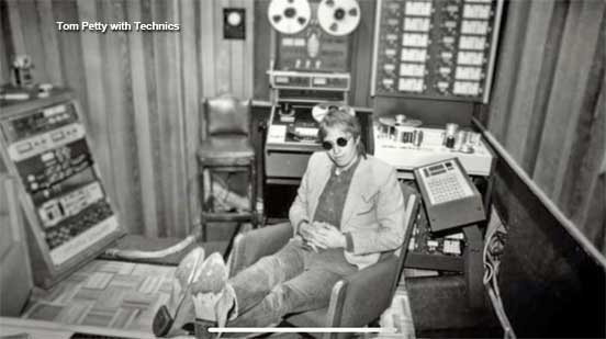 Tom Petty with Technics