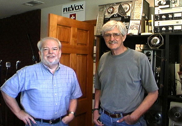 Martin and Grainger Hunt at the MOMSR museum in 2004